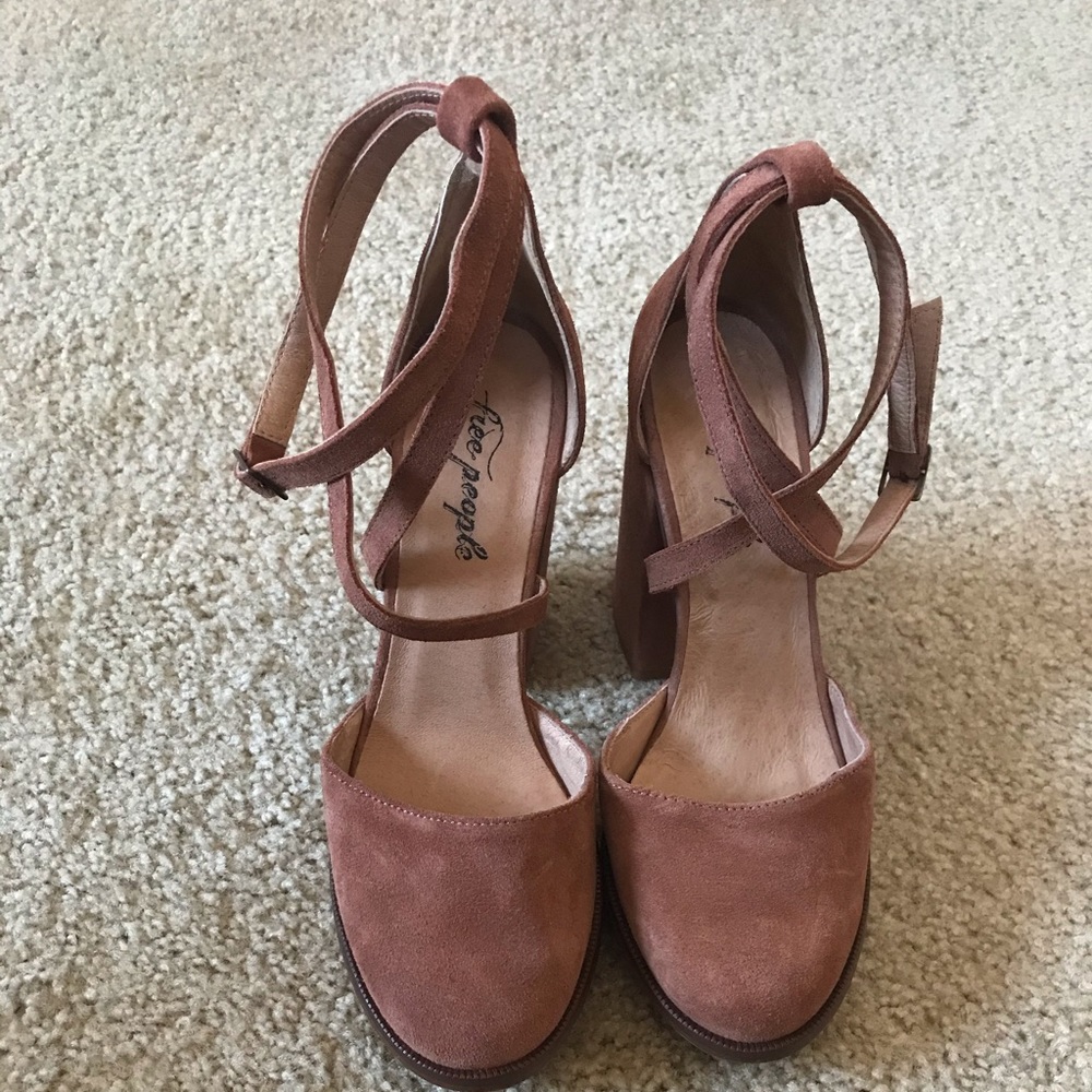 Free People Suede Shoes